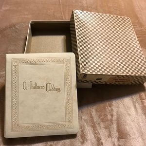 Vintage TAP 57 Gold Embossed Our Children’s Album